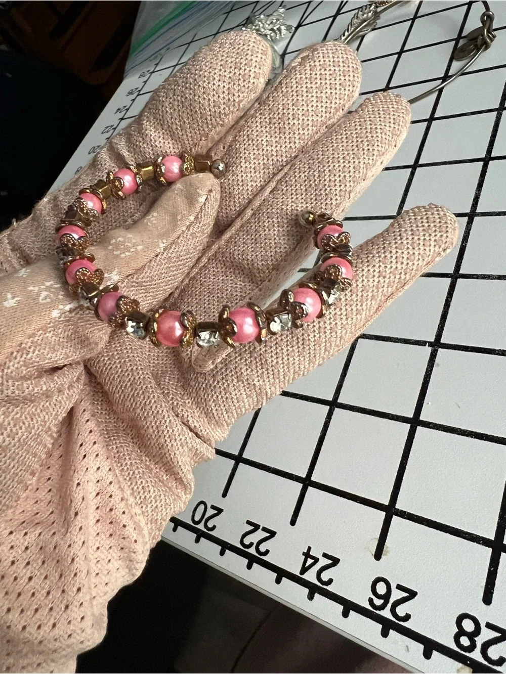 Vintage stunning pink